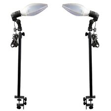 2pcs Desktop Trade Show Led Light Clamp For Exhibition Convention Fair Display