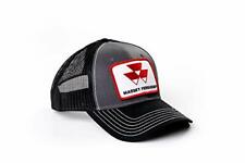 Jd Productions Inc. Massey Ferguson Tractor Hat Gray With Black Mesh Back