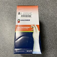 Halyard Polyisoprene Surgical Gloves - Size 8.5 50 Prs Exp 20241018