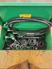 Greenlee 7310 12 To 4 Inch Hydraulic Knock Out Punch Set