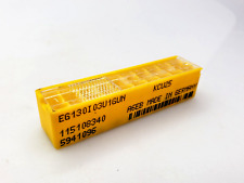 Kennametal Eg130i03u1gun Kcu25 Carbide Grooving Cut-off Inserts Box Of 10