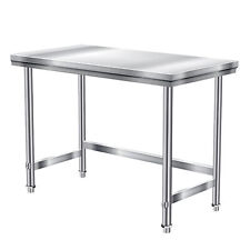 Stainless Steel Work Table 24x20x31 Inches Household Stainless Steel Prep Table