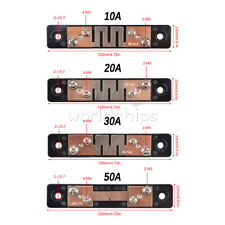 75mv Dc Shunt Resistor For Digital Voltmeter Ammeter Jf-01 10a 20a 30a 50a