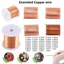 50g 0.1-0.9mm Copperr Lacquer Wire Cable Copperr Wire Magnet Wire Enameled