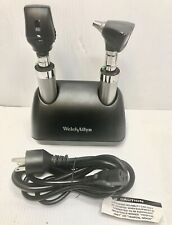 Welch Allyn Desk Set Charger 7114x W Ophthalmoscope 11710 Otoscope 25020a.