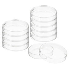 100mm High Borosilicate Glass Petri Dishes With Lids 10 Pack Petri Plates