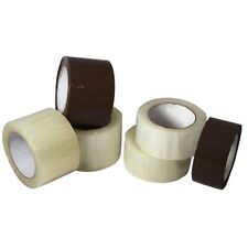 12 Rolls Carton Box Sealing Packaging Packing Tape 2 X 110 Yards - Clear