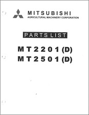 2201 2501 Tractor Service Parts Manual Fits Mitsubishi Mt2201d Mt2501d