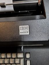 Vintage Ibm Typewriter Correcting Selectric Ii Black Working For Parts Repair