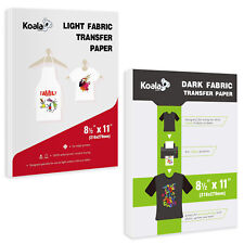 Lot Koala Iron On Heat Transfer Paper Dark Light Printable Heat Transfer Vinyl