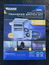 Reliance 8000-watt 6-circuit 30a Generator Transfer Switch Kit 306lrk