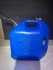Vintage Blitz 5 Gallon Pre-ban Kerosene Can Self Venting Spout 50877 No Cap