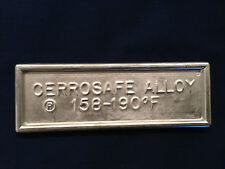 Cerrosafe 160-190 Chamber Casting Alloy - 1 Lb. Ingot