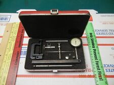 Starrett No. 196 Dial Test Jeweled Indicator Set In Padded Case