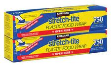 Kirkland Signature Stretch-tite Plastic Food Wrap 11 78 In X 758 Ft 2-count