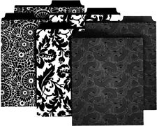 Martha Stewart Avery Vertical File Folders Decorative Letter Sz Black Patterns 6