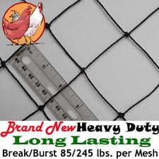 Poultry Netting 25 X 50 2 Heavy Knotted Aviary Nets Anti Bird Pheasant Net