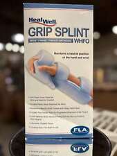Fla Healwell Grip Splint Wrist Hand Finger Orthosis Whfo Leftright Light Bl