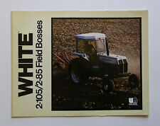 1970s-1980s White 2-105 2-85 Field Boss Tractor Brochure