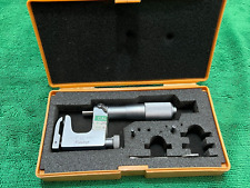 Mitutoyo Micrometer 117-107 0-1 Made In Japan Multi Anvil