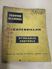Caterpillar Generator For Diesel Electric Sets Vintage 71964