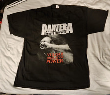 Vintage Pantera Shirt Xl Vulgar Display Of Power Stronger Than All 2-sided