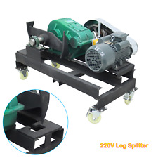 Automatic Log Splitter 220v 3kw Spray Paint Cast Iron 7.87in Diameter Package