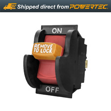 Powertec Toggle Safety Switch 110v 220v Push Button Onoff 71353