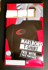 Vintage Marlboro 90s T Shirt Xl Gray Inside Of Promo Display Box Super Rare Wow