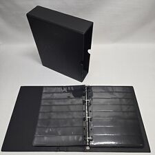 Lighthouse Vario-g 4 Ring Binder And Slipcase Filled With Sheets - Black