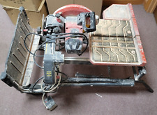 Rubi 250 Evolution Portable Wet Tile Table Saw On Wheels Used Good Condition