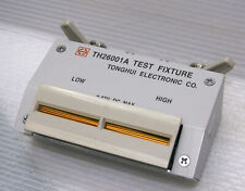 New Tonghui Th26001a Lcr Meter Test Fixture As Hp Agilent 16038a 16047a