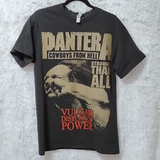 Pantera Cowboys From Hell Shirt Alstyle Medium Vulgar Display Of Power Dimebag