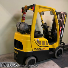 Hyster S50ft Sit Down Propane Lpg Cushion Tire Forklifts 3 Stage Low Hours