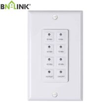 Bn-link Countdown Digital In-wall Timer Switch W Push Button 5-10-20-30-45-60m