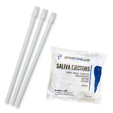 2000 White Dental Saliva Ejectors Ejector Disposable Suction Tips