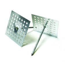 Insulation Hangers Impaler - 12 Ga. 2-12 Perforated Mild Steel - 200 Per Bag