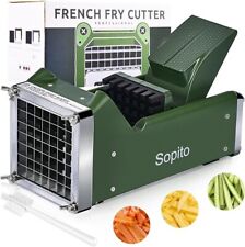 Sopito Home Made French Fry Cutter With 12 Inch Stainless Steel Blade