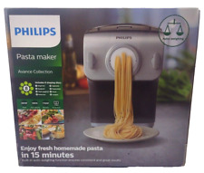 Philips Avance Collection Smart Pasta Maker Hr235805 Silverblack New Open Box