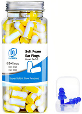 Lysian Ylwh Ultra Soft Foam Earplugs 60 Pairs 38db Snr Ear Plugs Free Shipping