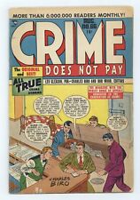 Crime Does Not Pay 66 Gdvg 3.0 1948 Lev Gleason
