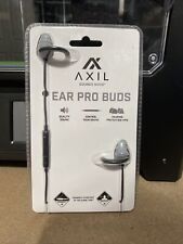 Axil Ear Pro Buds Hearing Protection Shooting Earbuds Sound Control Wired New