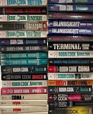 Lot Of 5 Paperback Robin Cook Medical Thriller Novels Random Mix Pb