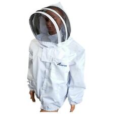 Beekeeping Jacket Bee-sting-protect With Fencing Veil Hood Or Round Hat Veil