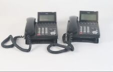 Nec Itl-12d-1 Bk Tel Dt300 Series Ip Business Office Phone Lot Of 2