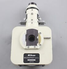 Nikon Microphot Epi-fl Fluorescence Illuminator Microscope