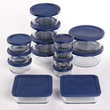 Glass Food Storage Containers With Lids 30 Piece Set