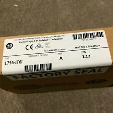 New Factory Sealed Ab 1756-it6i Ser A Analog Isolated Input Thermocouple Module
