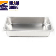 6 Pack Full Size 4 Deep Stainless Steel Steam Prep Table Buffet Food Pan Hotel