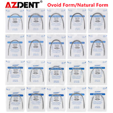 Azdent Dental Orthodontic Super Elastic Niti Round Arch Wire Ovoidnature Form